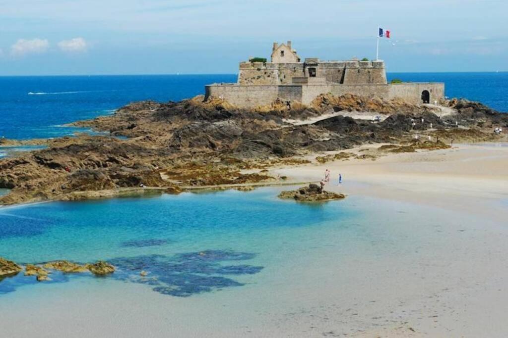 Apartament Le Plongeoir De Bon-Secours Saint-Malo Zewnętrze zdjęcie